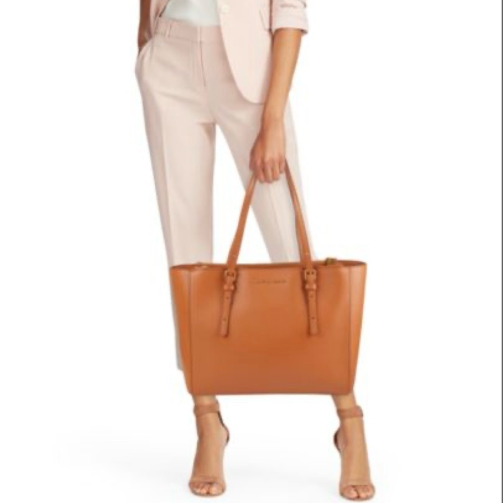 Marc Jacobs Commuter Leather Tote – Smoked Almond NWOT